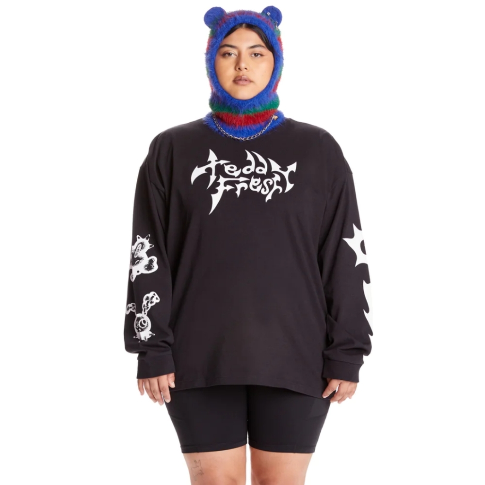 Teddy Fresh Heavy Metal Long Sleeve Tee - Picture 9 of 10